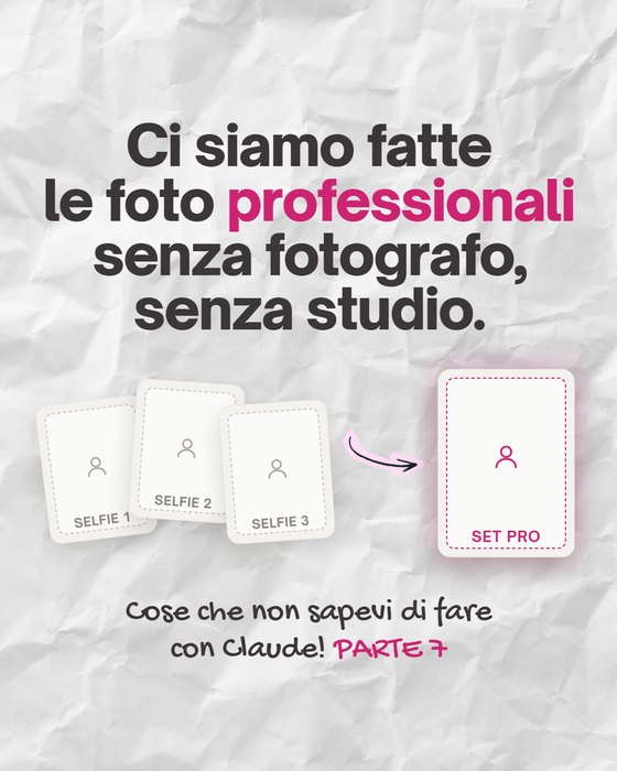 Carosello Unlike Academy: Ci siamo fatte le foto professionali senza fotografo, senza studio